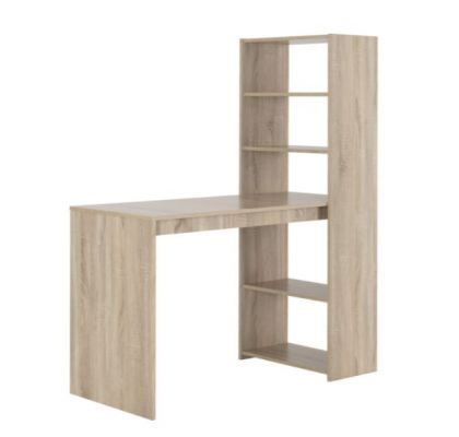 Cambourne Desk & Bookcase Sonoma Oak Effect Veneer