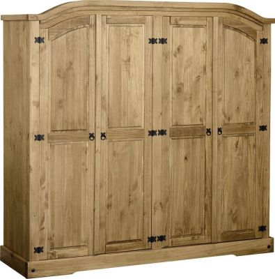 Corona 4 Door Wardrobe 1.96m