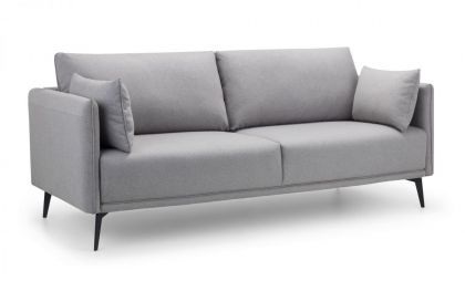 Rohe Fabric 3 Seater - Grey