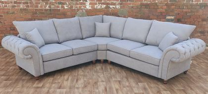 Windsor Fabric Corner Sofa 2C2 - Stone