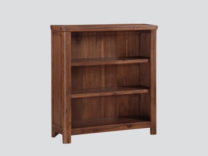 Andorra Low Bookcase - Dark Acacia 