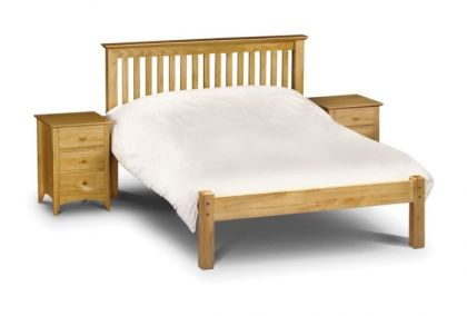 Barcelona Pine Bed - Low Foot