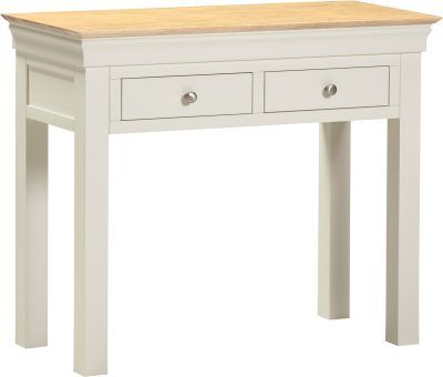 Bordeaux Console Table - Ivory/Oak