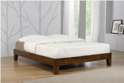 Charlie Platform Bed King Size - Rustic Oak