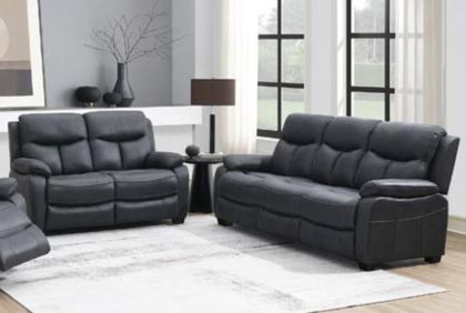 Conrad Recliner Suite 3+2 - Steel Blue