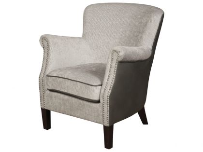 Harlow Fusion Chair - Grey/Latte