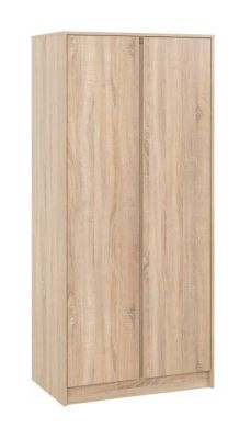 Malvern 2 Door Wardrobe 0.8m - Sonoma Oak