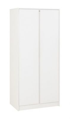 Malvern 2 Door Wardrobe 0.8m - White
