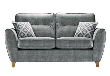 Maya Fabric 3 Seater Sofa-Charcoal