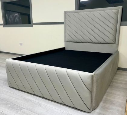 Milan Zara Plush Light Silver