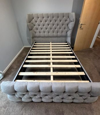 Oxford Wingback Naples Seal Grey