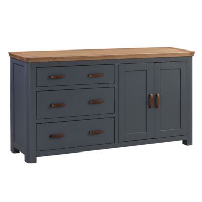 Treviso Large Sideboard - Midnight Blue
