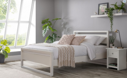 Venice Single Bed 90Cm - Surf White