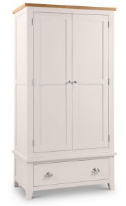 Richmond 2 Door 1 Drawer Wardrobe - Elephant Grey