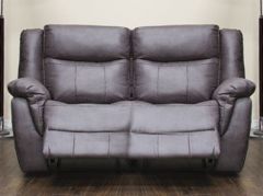 Walton Fabric 2 Seater Recliner Sofa 2RR - Dark Grey