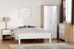 Amber Bed - White