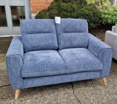 Anderson Fabric 2 Seater - Blue