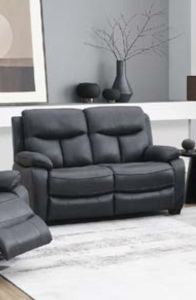 Conrad Recliner 2 Seater - Steel Blue