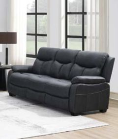 Conrad Recliner 3 Seater - Steel Blue