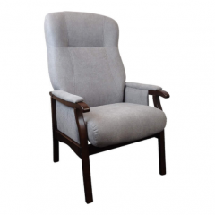 Brandon Arm Chair - Light Grey