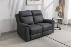 Orwell Power Recliner 2 Seater - Battersea Gunmetal