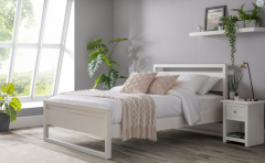 Venice Single Bed 90Cm - Surf White